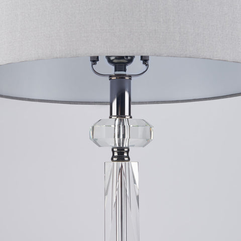 Loyiso Crystal 30" Table Lamp