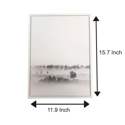 The Grey horizon artwork is rectangular in shape