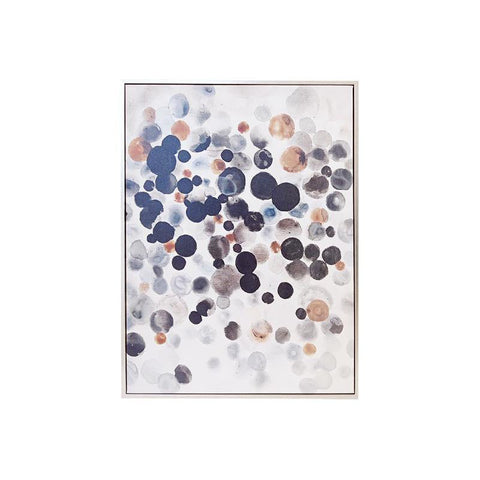 "Colorful Dots" Framed Painting Print - Homebelongs