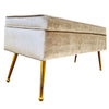 Upholstered Storage Bench/ Ottoman for Foot of Bed