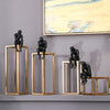 "Human" Black and Golden Decorative Accessory Set (4-piece)