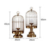"Golden Cage" Candle Holder (2-piece)