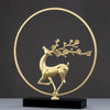 Golden Deer Decorative Accessory (2-piece)