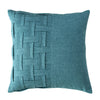 "Eno" Blue Decorative Pillow Cover 18 inch x 18 inch