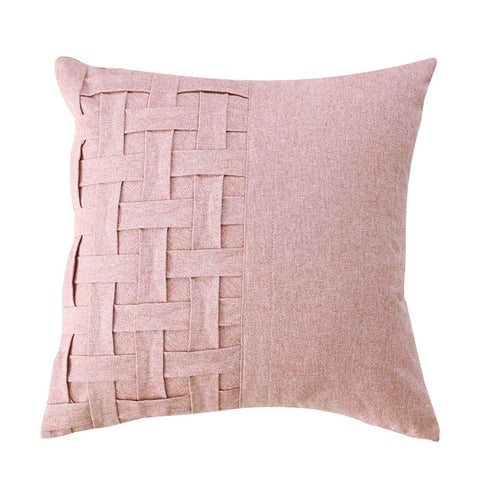 "Bombay" Pink Decorative Pillow Cover 18 inch x 18 inch