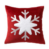 "Star Flake" Christmas Decorative Pillow Cover 18 inch x 18 inch