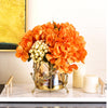 Evona Elegant Golden Flower Vase Set (2-piece)