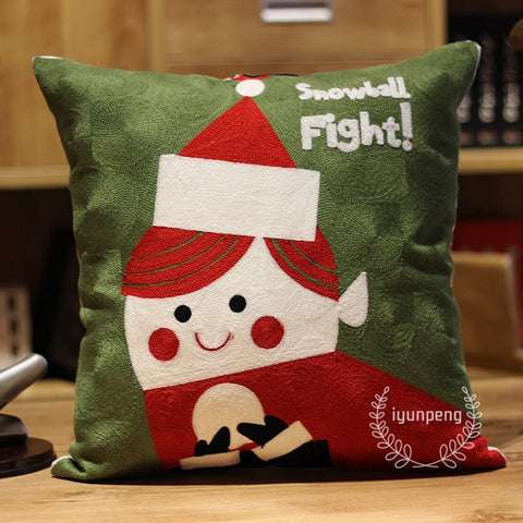 Christmas Decorative Boho Throw Pillow Cover Set (5-piece)