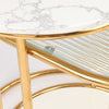 金色框架/大理石装饰桌/嵌套桌