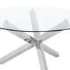 Rodny Silver Round Dining Table