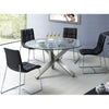 Rodny Silver Round Dining Table