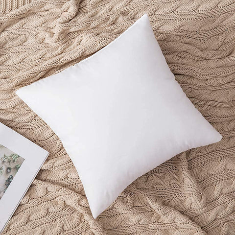 Inserts de coussin décoratifs 45,7 x 45,7 cm - Lot de 2, inserts en polyester pour oreillers décoratifs