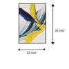 “羽毛”裱框帆布绘画印刷艺术品