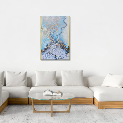 HomeBelongs hand painted canvas framed artwork is sure to become focal piece in your living room, bedroom, dinning room, foyer, kitchen and more