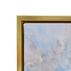 The frame around the canvas provides wrap resistant construction and provides durability. The frame is painted in gold colour.