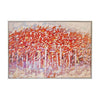 HomeBelongs Red Forest Canvas Painting Artwork for your wall decor needs. This beautiful art is focal piece of your living room, dinning room, kitchen, bedroom and more