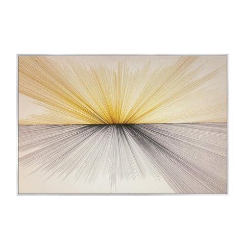 "Sunrise" Framed Canvas Painting Print Artwork